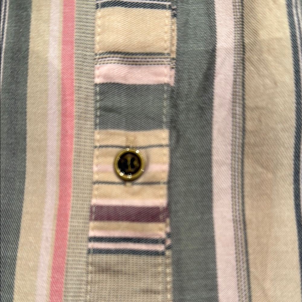 Westbound Multicolor Striped Button Down Shirt - image 5